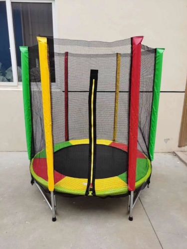 Factory Customized Outdoor Garden Trampoline Indoor Trampoline with Safety Net Large Trampoline for Children and Adults Bouncing Bed