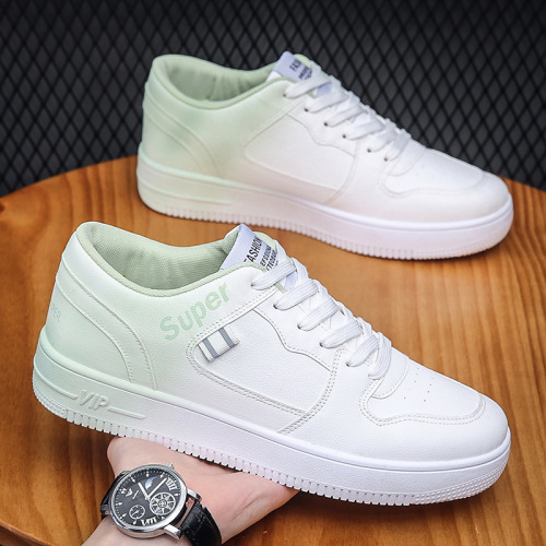 Spring 2022 Air Force No. 1 Sports Student Board Shoes Trendy Breathable Versatile Trendy Shoes Gradient Men‘s Shoes 6868