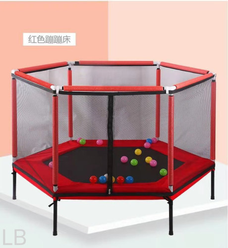 55-inch trampoline household commercial children with protective net large outdoor trampoline indoor trampoline factory direct sales