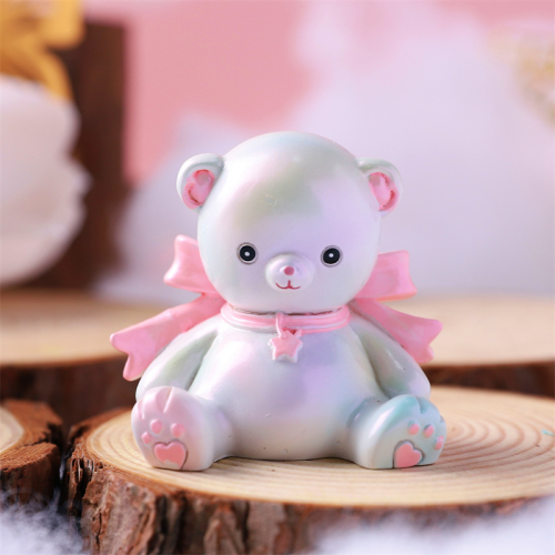 new aurora bear small decoration colorful creative gift bedside table night light children‘s gift factory direct