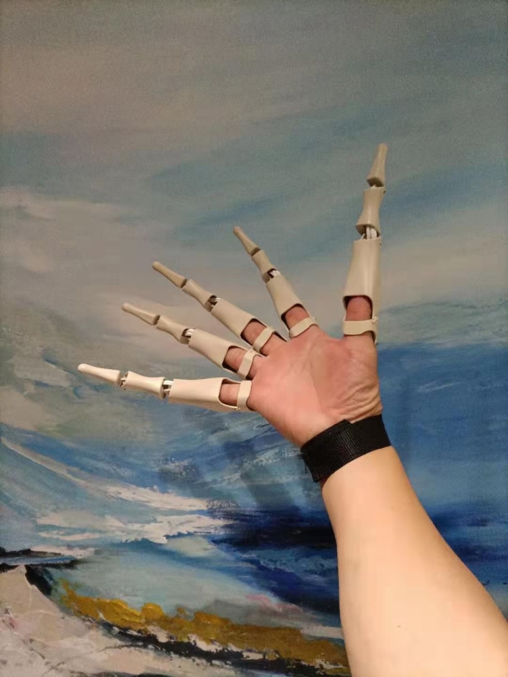 Halloween Articulated Fingers万圣节活动手指关节户外派对道具详情6