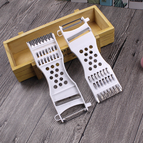 Five-in-One Multi-Function Vegetable Cutter Peeler Vegetable Fruit Planer Kitchen Grater Artifact One-Yuan Commodity Wholesale 