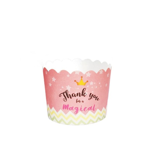 Hot Sale Medium Machine Production Cup Muffin Cup Cake Paper Cups Temperature-Resistant Oven Baking 50 Pack Oil-Proof Cake Paper Cups