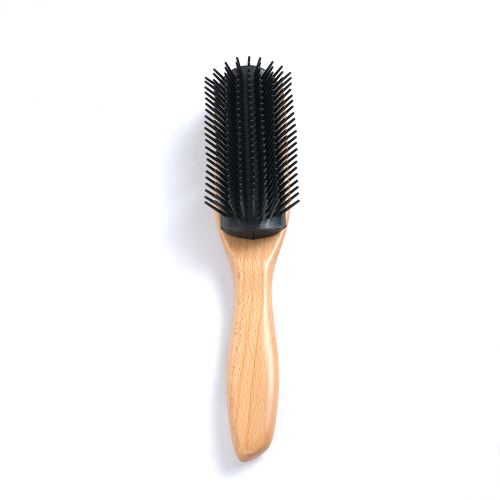 Factory Direct Sales New Fashion Natural Beech Nylon Danish Comb Bamboo Airbag Cushion Comb Hair Massage Comb