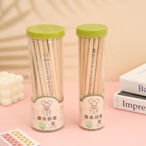 spot hb pencil student writing supplies hexagonal pencil primary school student hexagonal log pencil factory wholesale