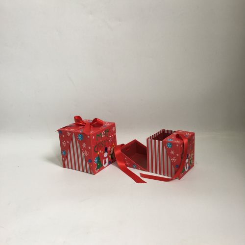 double square gift box two-piece set spot christmas hand gift box flowers gift box factory wholesale