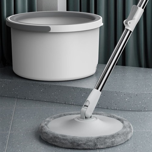 good god mop single bucket rotating mop hand wash-free wet and dry dual-use household floor mop round head mop lazy mop