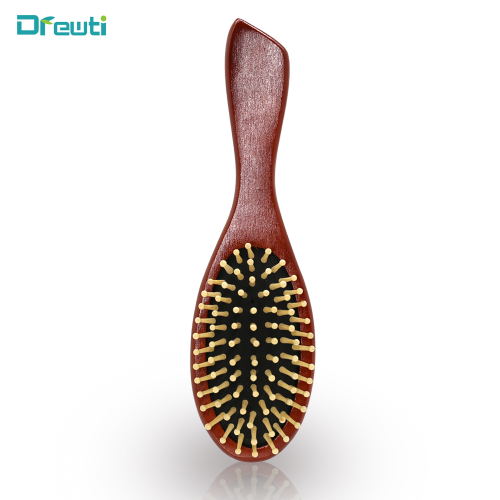Factory Direct High Quality Lotus Wood wooden Needle Portable Airbag Air Cushion Head Massage Comb Bamboo Tangle Teezer