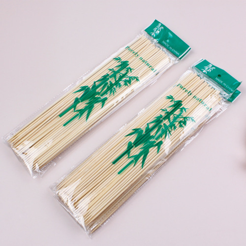Disposable Barbecue Utensils Charcoal Accessories Bamboo Stick Bamboo Baking Needle Length 3mm * 30cm Barbecue Stick