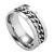Men's Titanium Steel Chain Rotatable Ring Rotatable Decompression Ornament Internet Hot Open Bottle Beer Ring