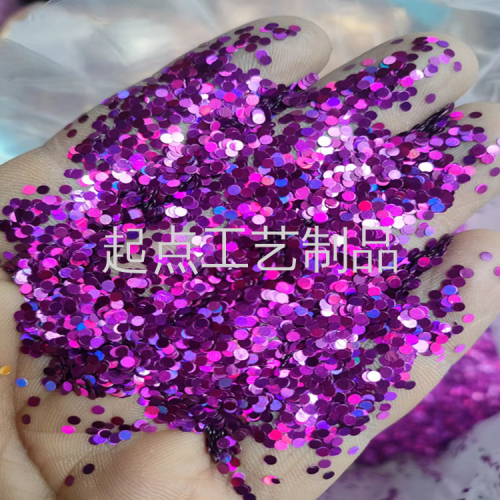 2mm Thin Wafer Nail Ornament Glitter Powder DIY Boxed Multi-Color Matching Series