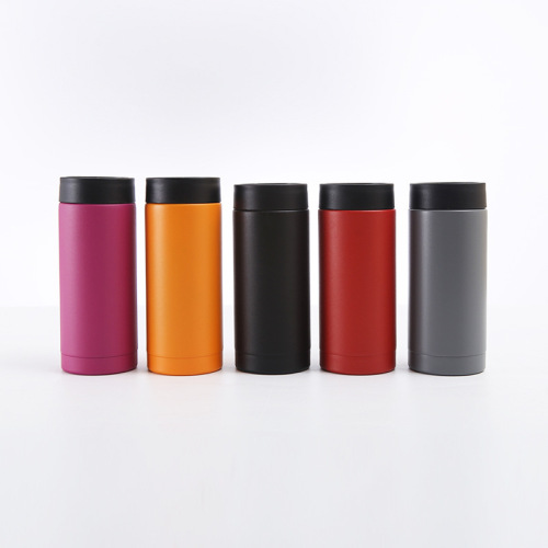 Thermal Transfer Hot Sale Coke Can Stainless Steel Double-Layer Car Cup Business Gift Straight Cup Vacuum Thermos Cup