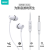 Zeqi Y612 Earphone Tep Material 3.5M Interface in-Ear Earphone Karaoke Call HD Sound Quality
