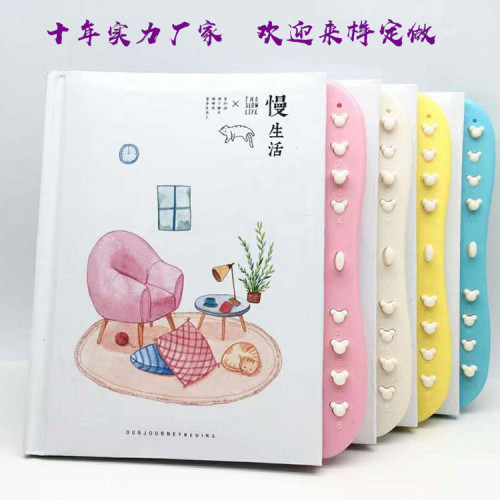 Wholesale Notebook Student Supplies Cartoon Password Book Children‘s Diary Notebook with Lock 61 Stationery gift