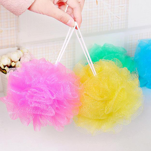 colorful bath ball colorful bath brush bath towel rub back bath flower bubble cleaning bath products