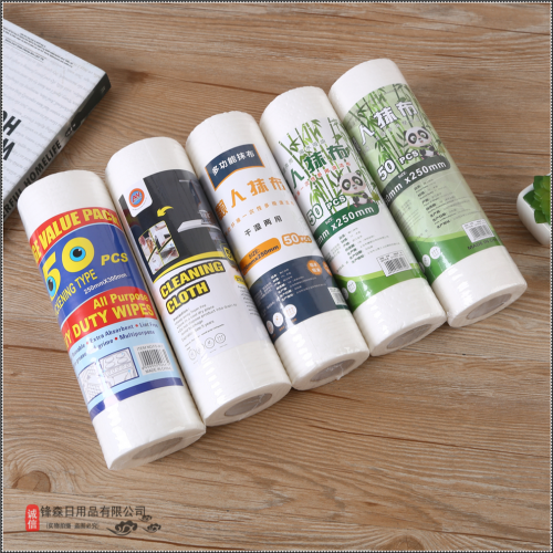 lazy rag wet and dry household cleaning supplies kitchen paper special tissue disposable dishwashing multi-purpose cloth