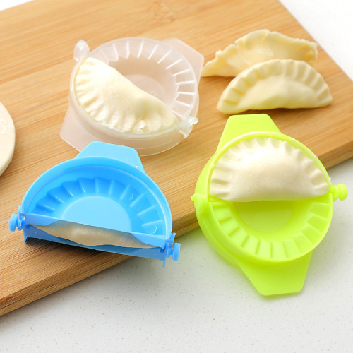 Kitchen Innovative Manual Dumpling Packer Plastic Color Pinch Dumplings Clip Household Dumpling Making Mold Pinch Dumplings Device