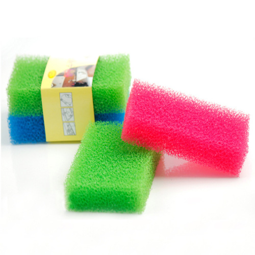 kitchen dishwashing sponge cleaning sponge korean style imitation loofah sponge cleaning scouring pad dish towel 2 packs