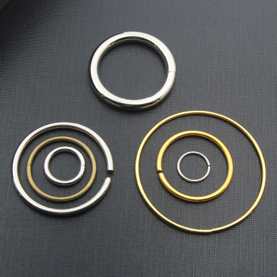 金属箱包配件窗帘配件扣焊接铁圈 单圈 圆形铁环手袋服饰圆环线圈