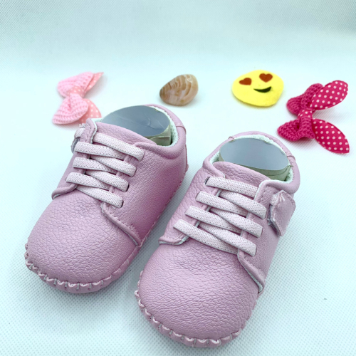 Baby Shoes Small Leather Shoes Super Soft Fashion Trend Casual Lace up Baby Shoes Toddler Shoes Manufacturer