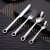 Western Style Steak Knife and Fork Household Hotel Thick 304 Stainless Steel Western Tableware Knife Fork and Spoon Suit