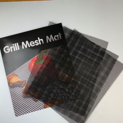 Amazon Hot Sale BBQ Mesh Mat Teflon Grill Mesh Mat Non-Stick Baking Mesh PTFE Grill Mat