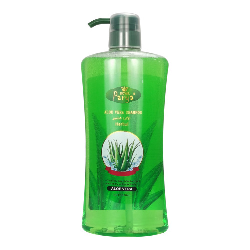 Factory Wholesale Foreign Trade English Aloe Shampoo 1000Ml Green Shampoo Aloe Vera Shampo