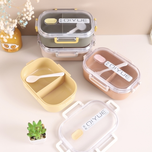 airui 67qy stainless steel lunch box insulation bento box portable separated student canteen children‘s lunch box