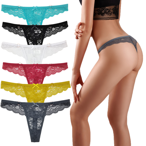 Yunmengni Foreign Trade Thong Sexy Lace Hollow Women‘s Thong Cross-Border Supply Shorts Spot Wholesale