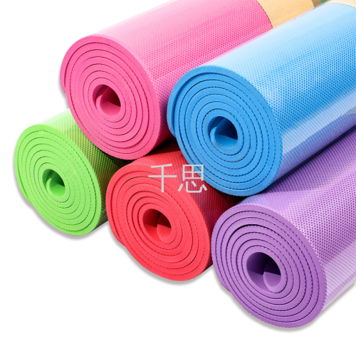 Qian Si Eva Yoga Mat Spot Fitness Sports Outdoor Yoga Mat Moisture-Proof Non-Slip Mat Source Factory