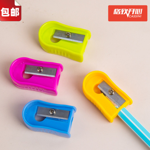 ps1008 student stationery single hole pencil sharpener plastic pencil sharpener children pencil sharpener stationery gifts small pencil sharpener