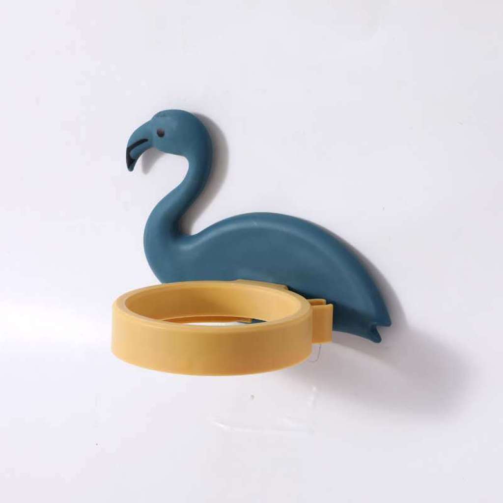Little Yellow Duck double-layer draining soap cartoon creative household box, soap box, no need for drilling, wall-mounted bathroom rack pic 15