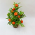 Emulational Fruit Lemon, Peach, Pomegranate, Orange Fruit Home Decoration Simulation Small Green Bonsai