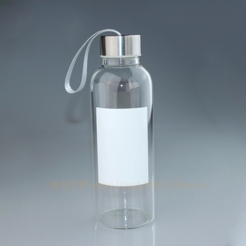 thermal transfer coating glass cold water bottle printing portable glass cup coating thermal transfer printing glass cold water bottle