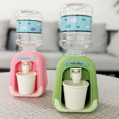 water dispenser toys children‘s small mini play house fun press water real boys and girls juicer wholesale