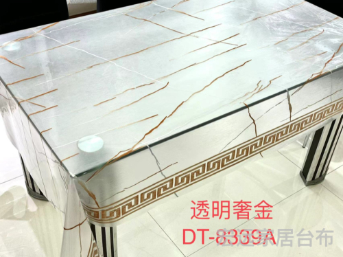 table cloth waterproof oil-proof disposable anti-scald plastic pvc table mat transparent coffee table mat 1.37*20 m