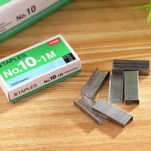 household small size stapler 10# binding staple student stationery office supplies stapler staple manufacturer