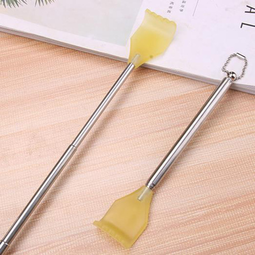 Stainless Steel Scratching Telescopic Back Scratcher Don‘t Ask for People Home Back Scratcher Itching Rake Scratching Rake Massage Scratch