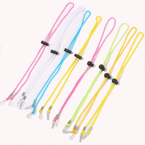 Children Adult Mask Anti-Lost Ear Hanging Mask Sling Lanyard Extension Mask Anti-Slip Decompression Hanging Buckle Wind Proof Rope
