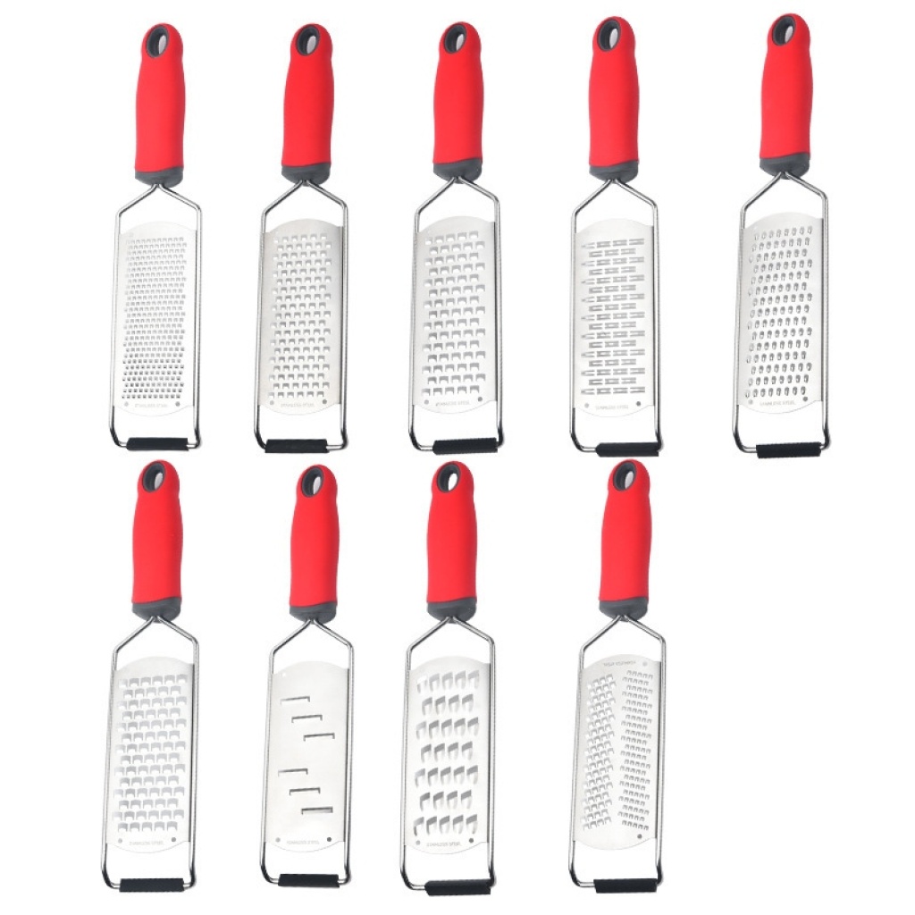 Creative four-in-one kitchen tool combination: fruit and vegetable grater, foreign trade cheese grater, cheese and lemon grater pic 7
