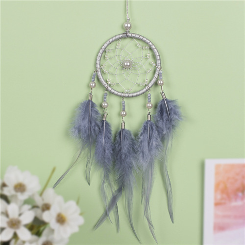New Simple Mini Dreamcatcher Car Pendant Cute Girly Style Room Decorations Gift Zy004