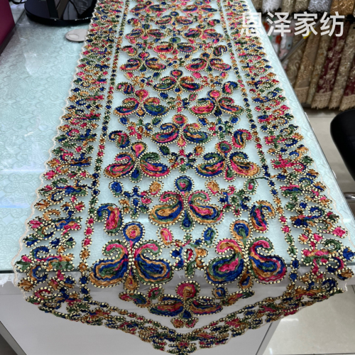 various specifications thick rope water soluble embroidery lace tablecloth tablecloth home tablecloth placemat coffee table mat factory direct