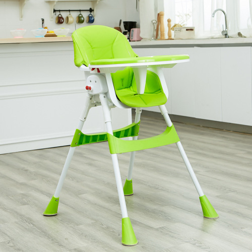 Leboni Baby Dining Table and Chair Infant Multifunction Foldable Lower Adjustable Chair Dining Table Seat
