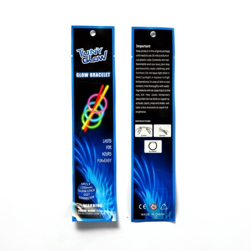 Light Stick 5 Bracelets Hardcover Disposable Luminous Stick Luminous Stick Bracelet Plastic Bracelet 5*200