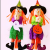 Factory Direct Sales Halloween Creative Insertion Pole Ornaments, Holiday Atmosphere Ornaments, Muppet, Witch