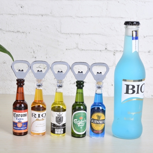 bottle opener acrylic multi-color bottle refrigerator stickers retro personalized creative beer bottle opener factory direct sales