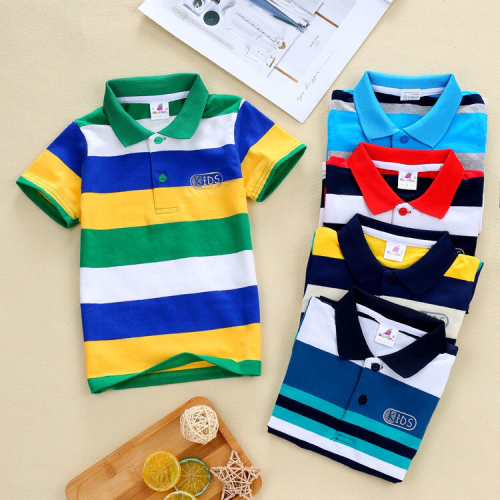 1-10 Yuan Stall Summer Boys and Girls Cotton Short-Sleeved T-shirt Trend Children‘s Suit Stock Foreign Trade Cheap Wholesale