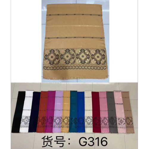 New Jacquard Headcloth Scarf Shawl Scarf Factory Direct Sales Spot