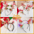 Angel Wings Headband Glowing Christmas Headwear Cute Funny Hairpin Mori Style Sweet Headband Gift Hair Accessories
