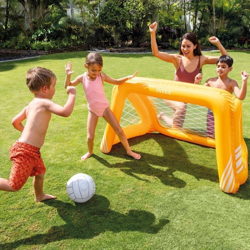 intex58507 inflatable toys water football gate swimming pool entertainment water ball frame ball net volleyball frame beach ball